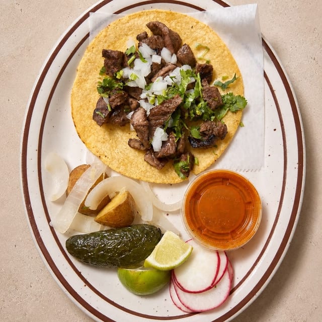 Single Taco Asada.