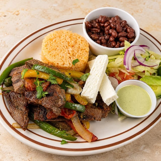 Bistec a la Mexicana.