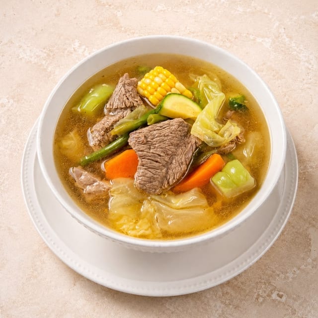 Caldo de Res.