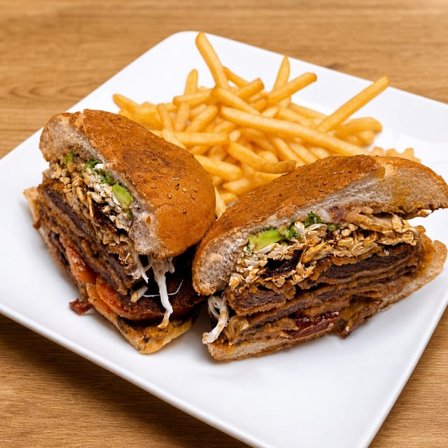 Cemita Milanesa Pollo.