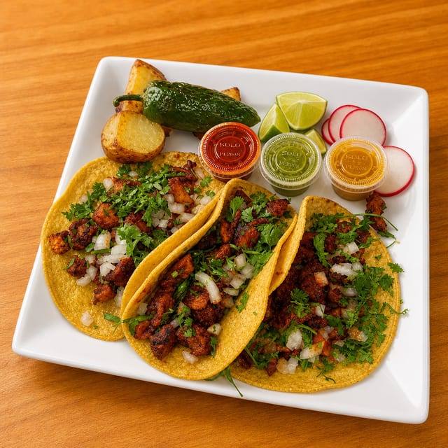 Single Taco Al Pastor.