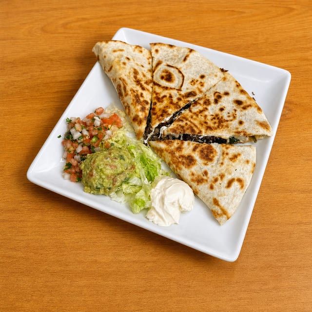 Quesadillas- Huitlacoche (Corn Mushroom).