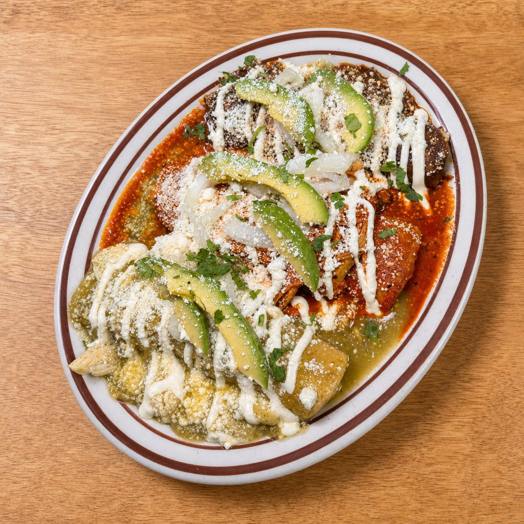 Trio Enchiladas.
