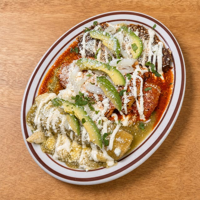 Trio Enchiladas.