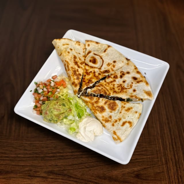 Quesadillas- Huitlacoche (Corn Mushroom).