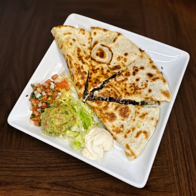 Quesadilla Pastor.