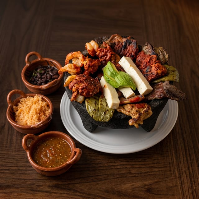 Molcajete for 2 People.