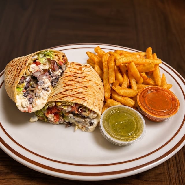 Shrimp Burrito.