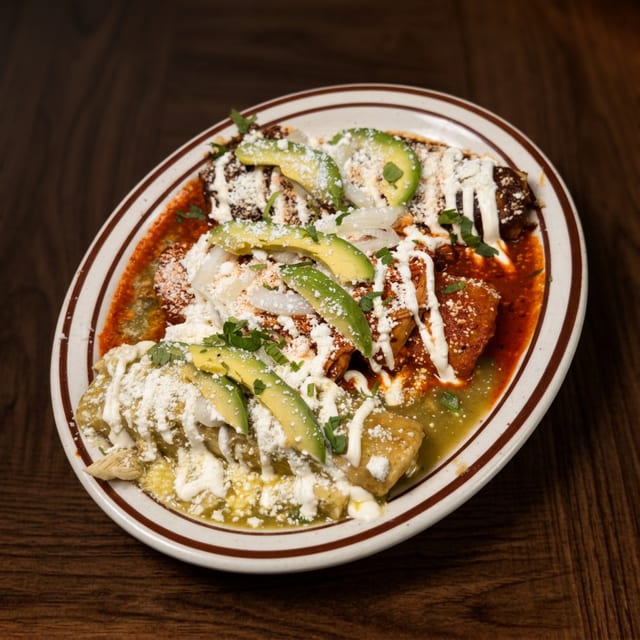Trio Enchiladas.