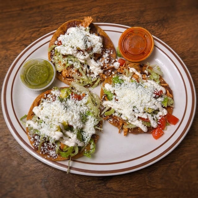 Tostadas De Asada.